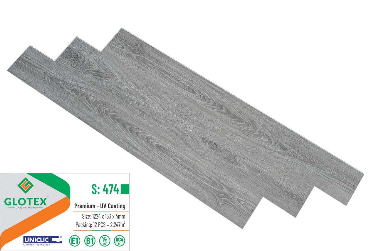 Sàn nhựa hèm khóa GLOTEX