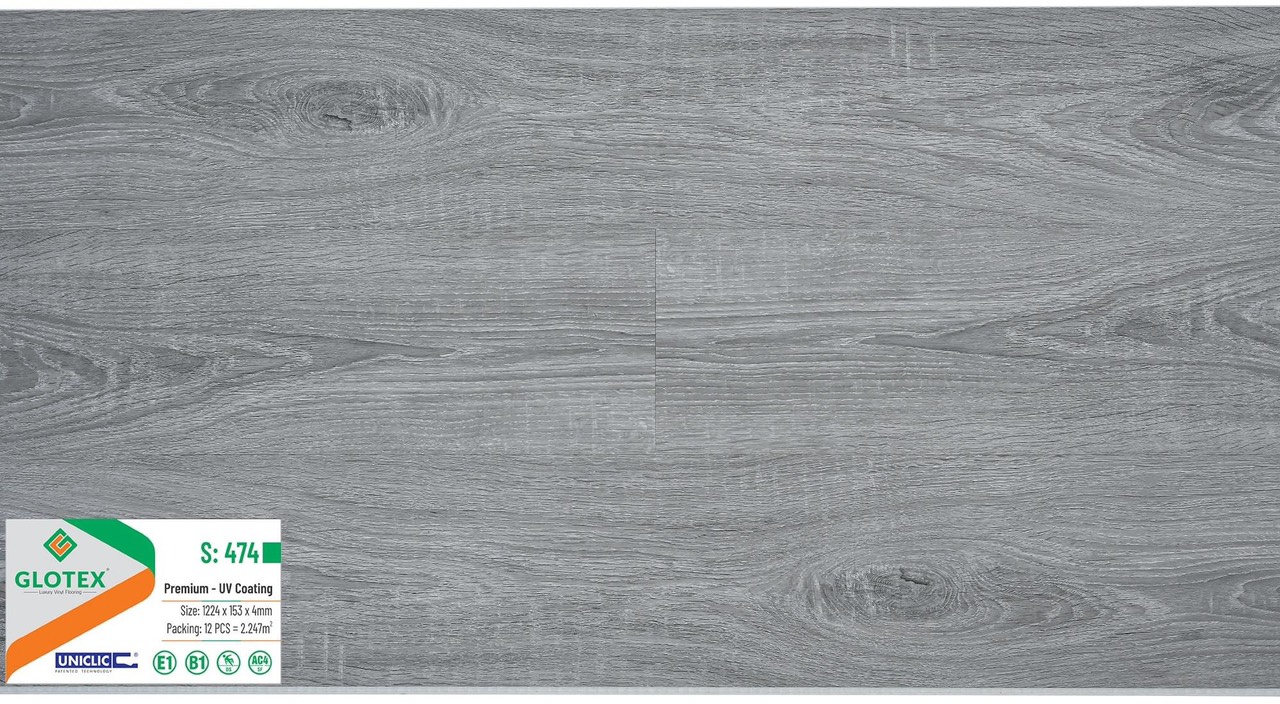 SÀN NHỰA GLOTEX S474 4mm