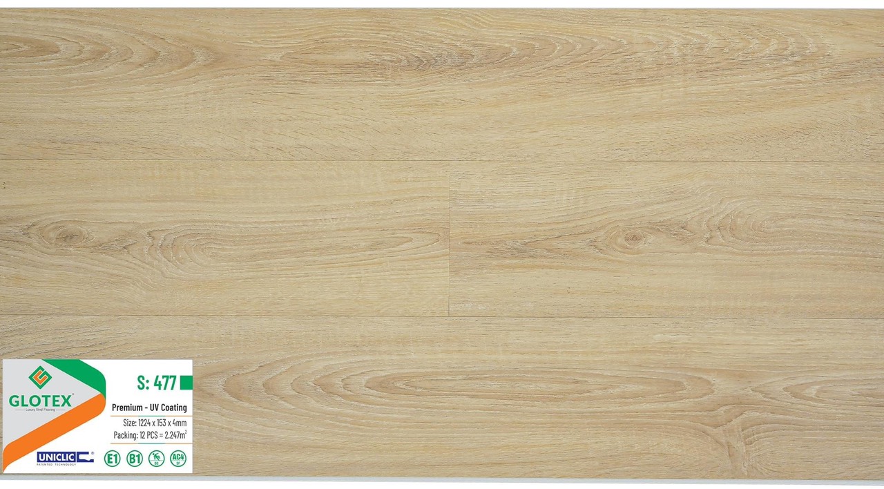 SÀN NHỰA GLOTEX S477 4mm