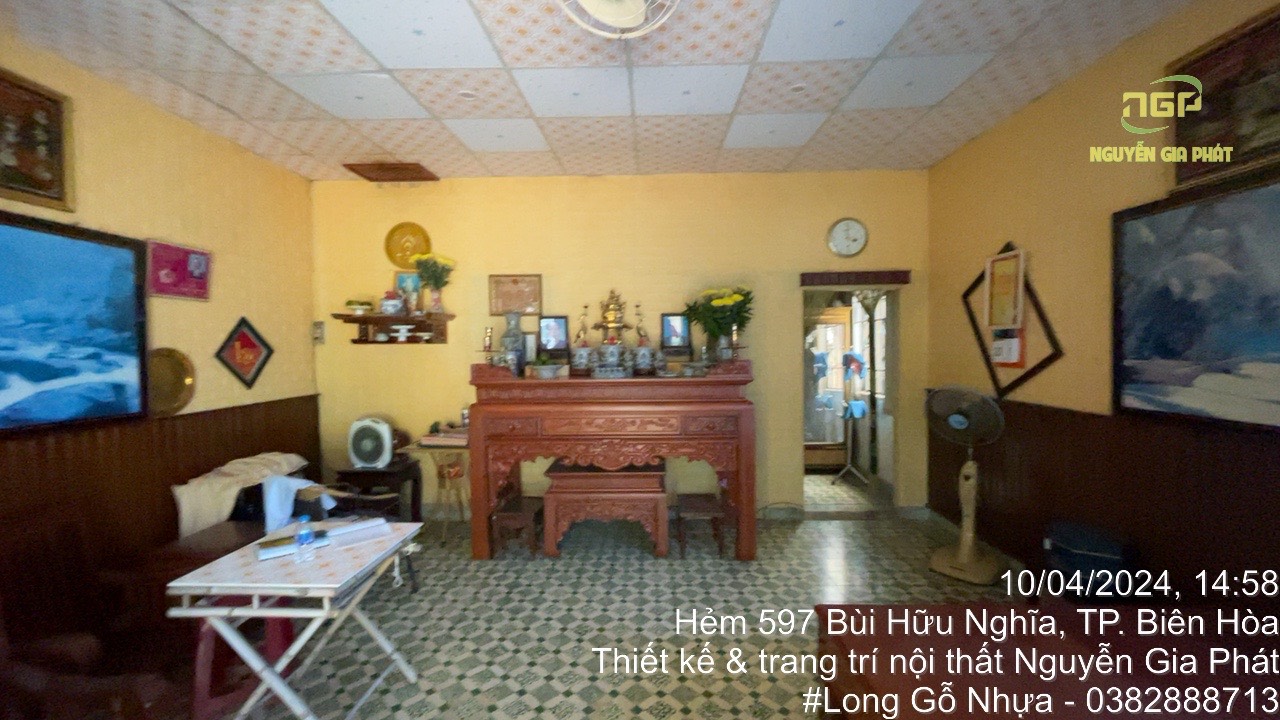Thi Công Trang Trí Phòng Thờ Nhà Anh Tuấn Tại Bửu Hoà - Biên Hoà