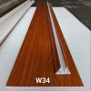 VÁCH NGĂN NHỰA PVC 2 MẶT VÂN GỖ W34