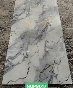 NHỰA PVC VÂN ĐÁ DÁT VÀNG - NGP9017