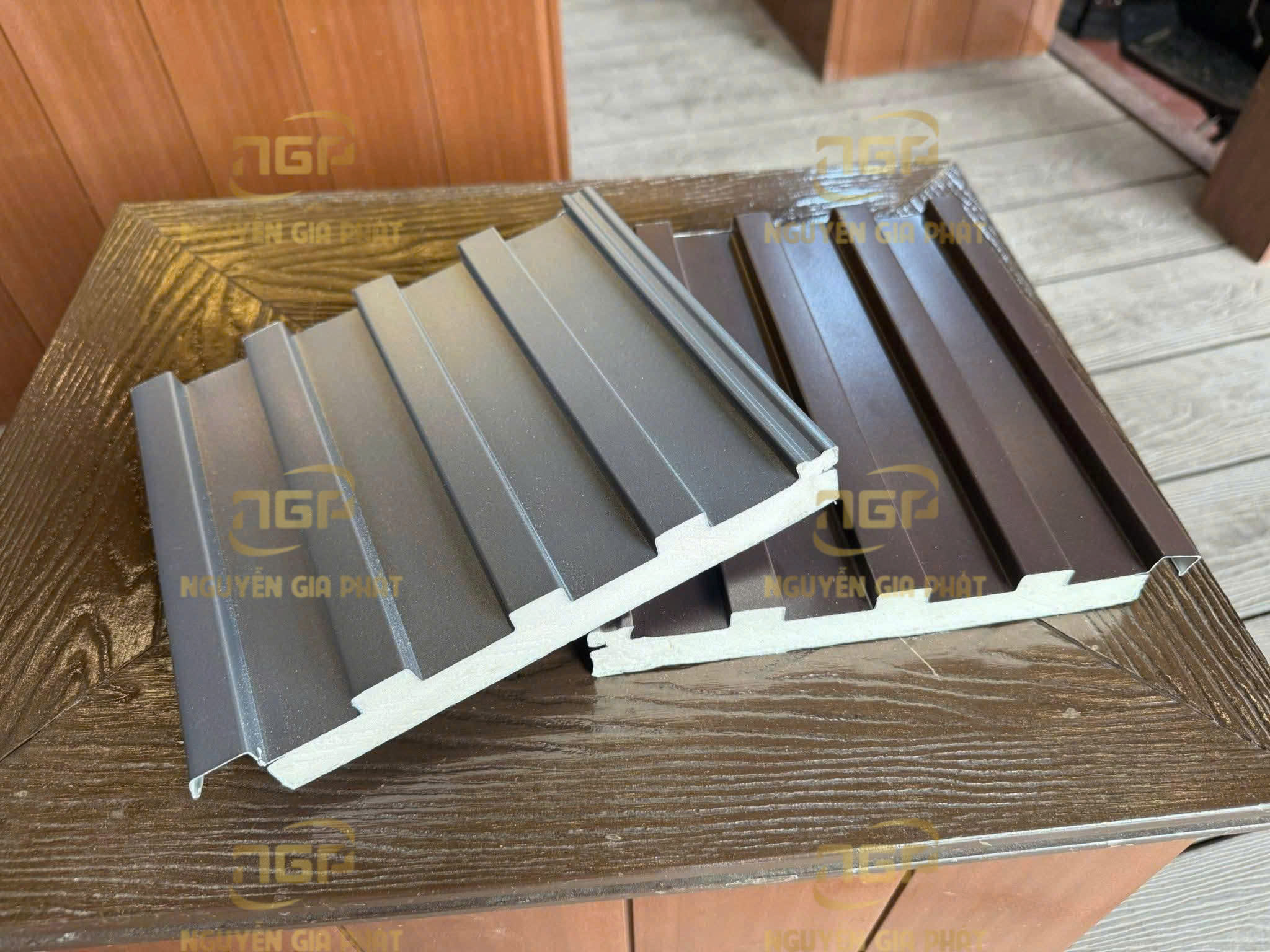 bảng màu mái nhôm hợp kim
